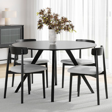 4 Seater Finn Round Dining Table & Chair Set