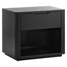 Zeus Rubberwood Bedside Table