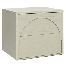 Persei 2 Drawer Bedside Table