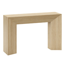 Trenton American Oak Wood Console Table