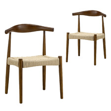 Elyse Ash Wood Dining Chairs (Set of 2)