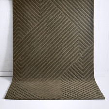 Green Deia Hand-Tufted Wool Rug