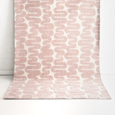 Pink Amina Hand-Knitted Rug