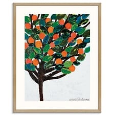 Orange Galore Printed Wall Art