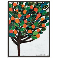 Orange Galore Printed Wall Art