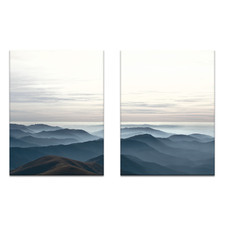 2 Piece Beyond Printed Wall Art Set