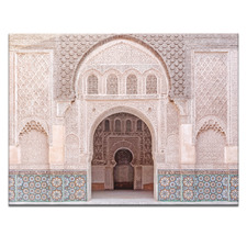 Moroccan Arch Printed Wall Art