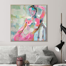 Rite of Neon Printed Wall Art