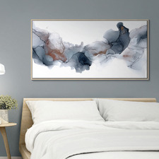 Fire & Ice Abstract Printed Wall Art