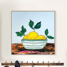 Lemon Lady Printed Wall Art