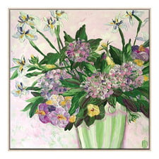 Blushious Iris Printed Wall Art