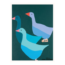 Goldie, Gertie & Gerald Printed Wall Art