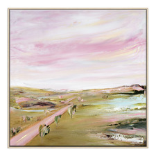 The Road Leading Me Home Printed Wall Art