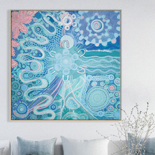 Journey Woman Printed Wall Art