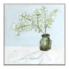 Blue on Eucalypt Printed Wall Art