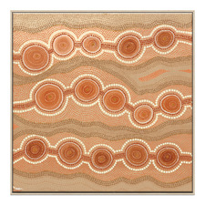 Waranta Tapilti Walk About Printed Wall Art