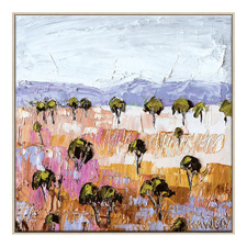 Colourful Land II Canvas Wall Art