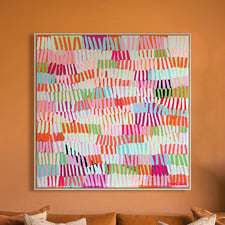 Hello Spring Canvas Wall Art