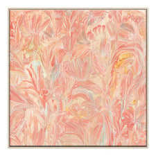 Peach Passion Canvas Wall Art