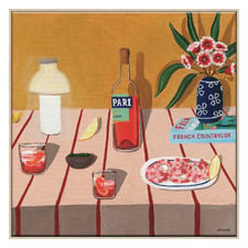 Negroni Nights Canvas Wall Art