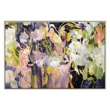 Floral Flamboyance Canvas Wall Art