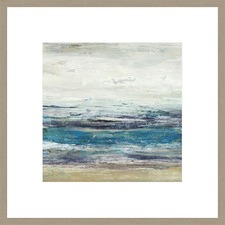 Indigo Horizon II Framed Print