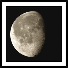 Moon Framed Print