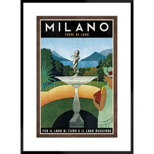 Train Milano Framed Printed Wall Art