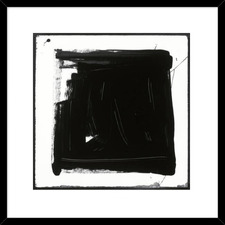 Black & White N Framed Print