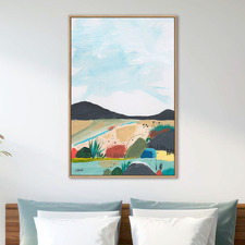 Leaving Behind No. 1 Canvas Wall Art