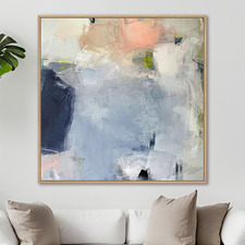 Runaway Lines Canvas Wall Art