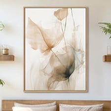 Floral Transparency II Canvas Wall Art