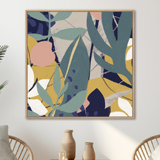 Tropical Attraction II Canvas Wall Art