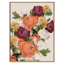 Petal Symphony Canvas Wall Art
