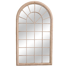 Extra Large Garden Arched Window Mirror