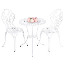 2 Seater Dominique Cast Aluminium Bistro Set