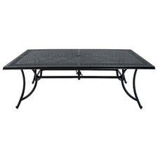 213cm Thera Cast Aluminium Outdoor Dining Table