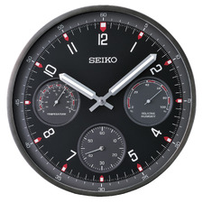 33cm Silent Sweep Aluminium Wall Clock