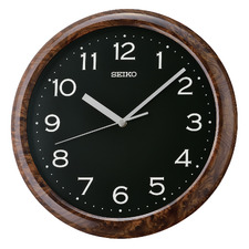 32cm Horace Wood-Look Wall Clock