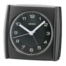 Matte Charcoal Elio Alarm Clock