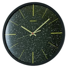Black Speckled Horatio Wall Clock