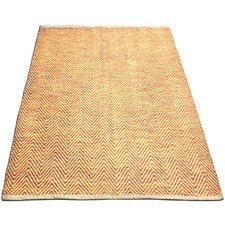 Multi-Coloured Tye Hand-Knotted Cotton Rug