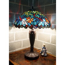 Dragonfly 16" Leadlight Tiffany Table Lamp