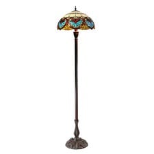 Tiffany Boheme Lotus Glass Floor Lamp