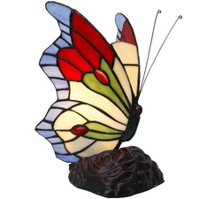 Isla Tiffany Style Butterfly Table Lamp