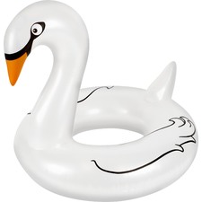 Swan Swim Ring Pearl White