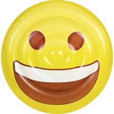 Happy Face Emoji Disc Pool Float