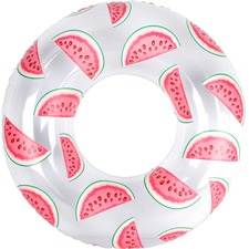 Ultra Clear Watermelon Fruit Swim Ring