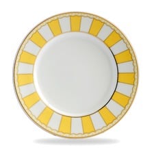 Carnivale Cake 21cm Plate in Yellow (Set of 2)