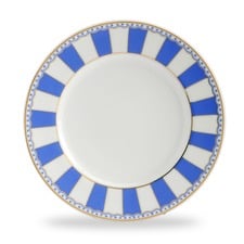 Carnivale Cake 21cm Plate in Dark Blue (Set of 2)